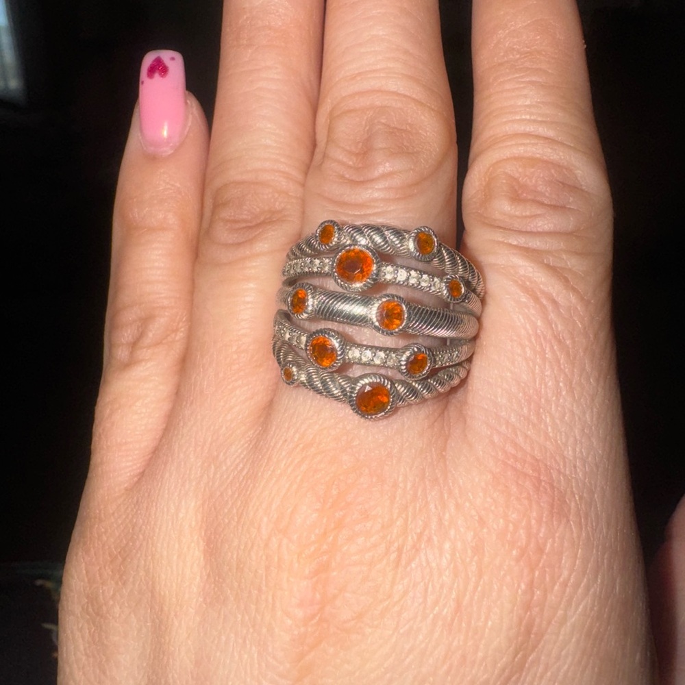 Judith Ripka ring - Picture 8 of 9